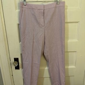Ann Taylor lavender cropped work pants - size 8 Petite